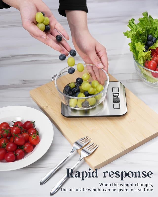 Thumbnail 4 de Tcsxady Food Scale 11lb digital kitchen scale