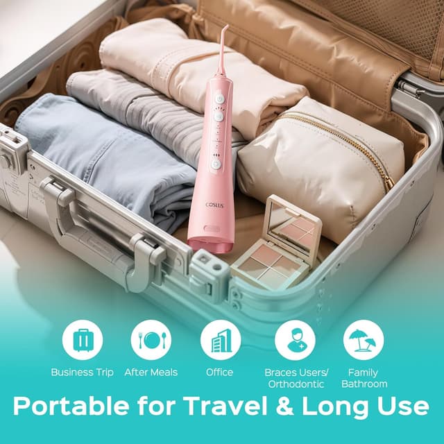 Thumbnail 5 de COSLUS Portable Water Flosser 4 Modes 🦷
