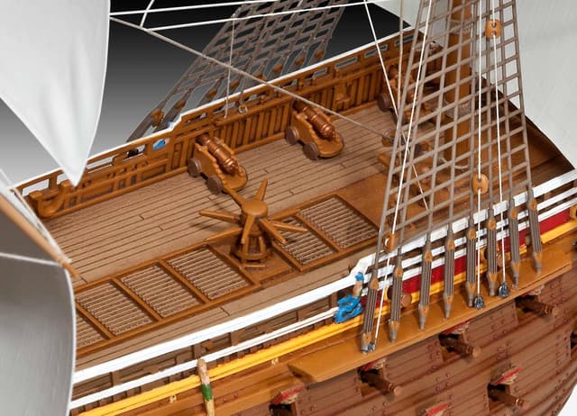 Detalle de Revell 05414 Vasa 1628 Swedish Regal Ship kit di modellino (330 pezzi)