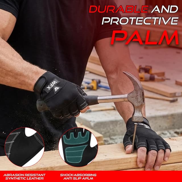 Thumbnail 4 de WFX Guantes de Trabajo Resistentes sin Dedos