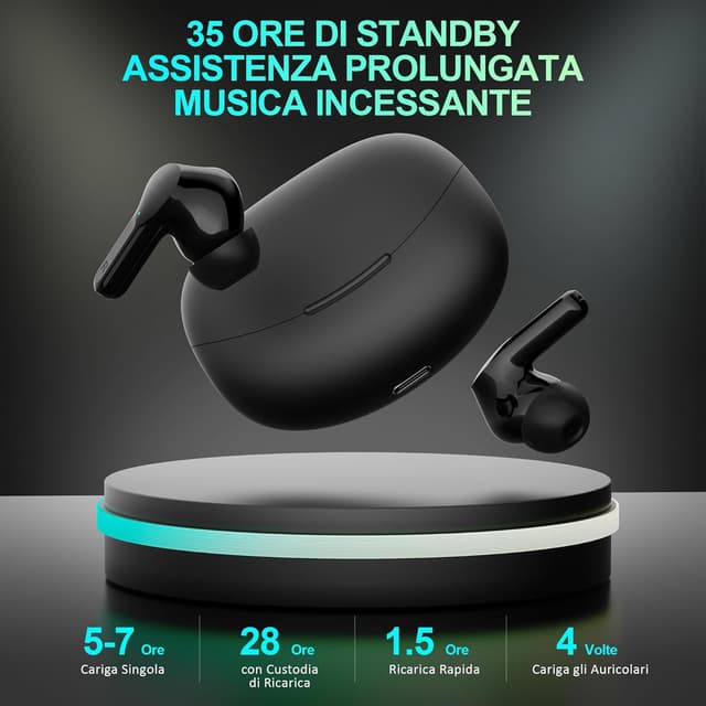 Thumbnail 4 de Auricolari Bluetooth 5.3 Hi-Fi