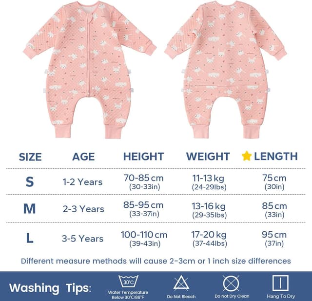 Detalle 2 de Baby sleeping bag 1.5 tog with legs