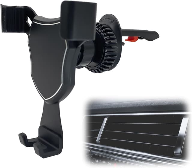 Detalle de SPTSSWET Handyhalterung fürs Auto (Lüftung) – 360° drehbar, Hakenclip-Design, für 4–7 Zoll Smartphones