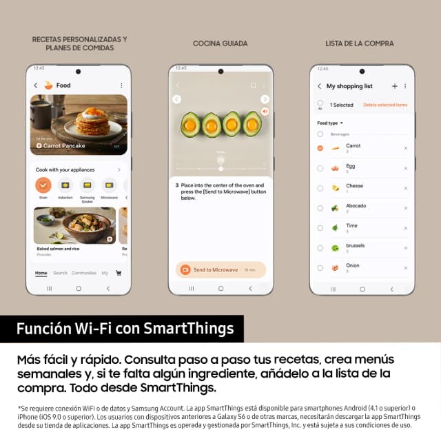 Thumbnail 3 de Samsung NV7B4450VAS/U1 horno pirolítico
