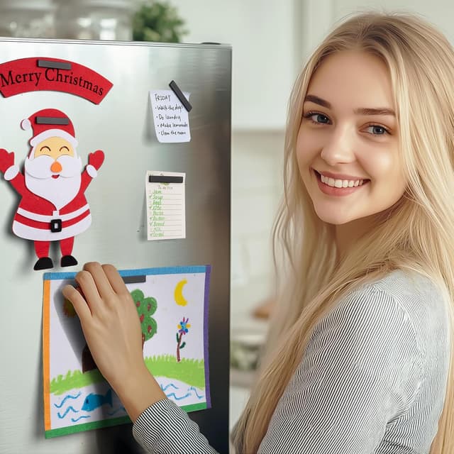 Detalle de FINDMAG 12 Pack Strong Magnet (60 x 10 x 3 mm) with Double-Sided Adhesive Strips