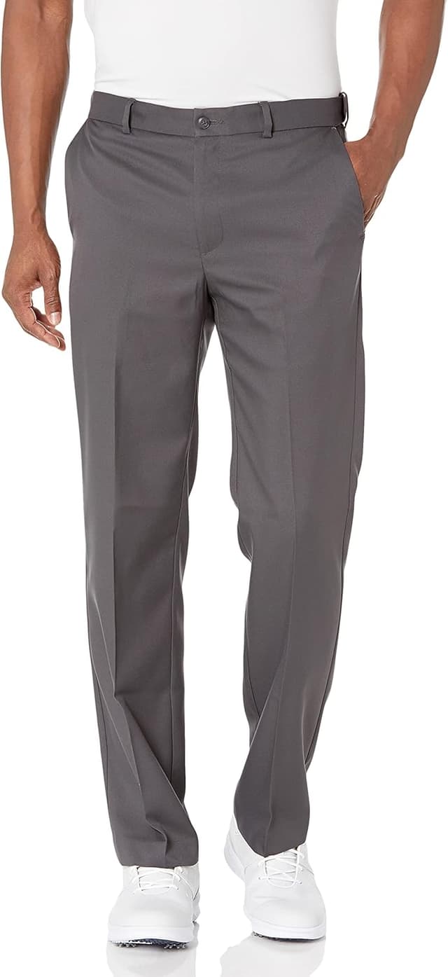 Detalle de PGA Tour Men’s Flat Front Golf Pant with Expandable Waistband