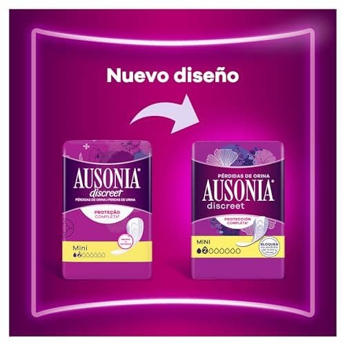 Thumbnail 4 de Ausonia Discreet Mini Plus Compresas Mujer, Pack 160 💧