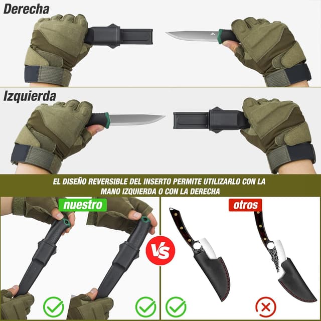 Thumbnail 5 de FLISSA Juego de sierra plegable y navaja 105 mm