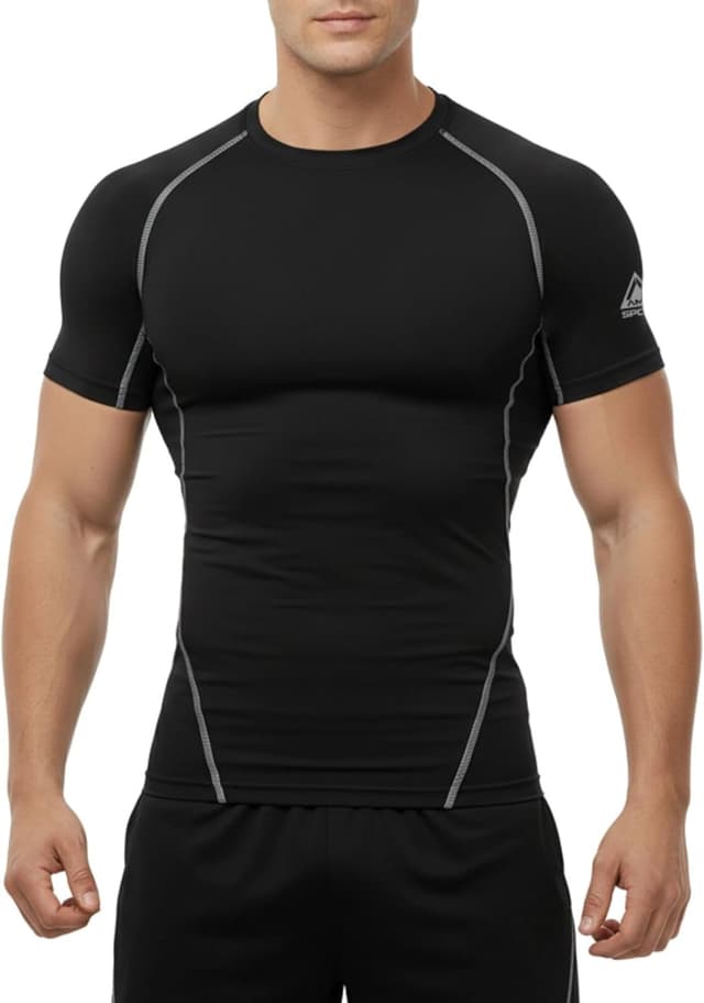 Detalle de AMZSPORT Maglietta compressione uomo 5%