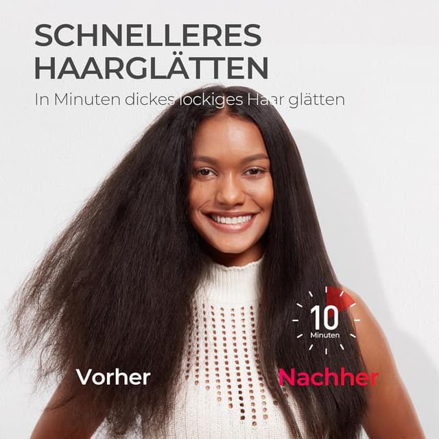 Detalle 2 de TYMO IONIC Plus Haarglätterbürste 16 Stufen