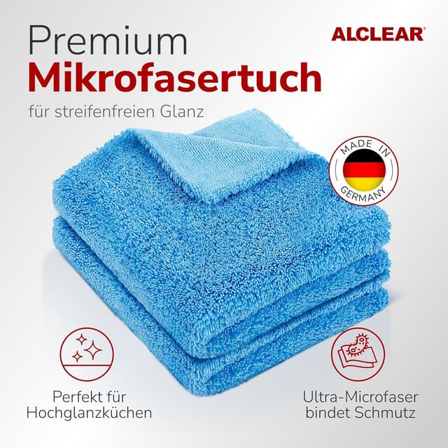 Detalle 2 de ALCLEAR 820203K_2 Mikrofasertuch 40x40 cm 🧽
