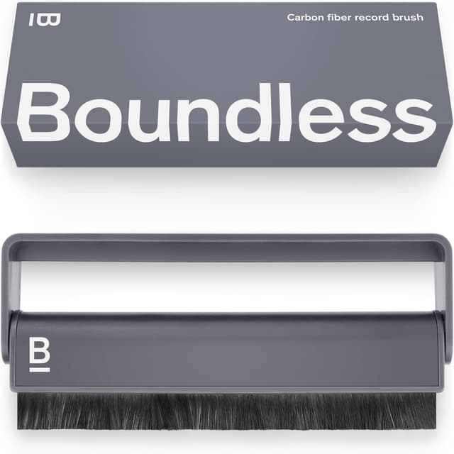Detalle de Boundless Audio Record Cleaner Brush 2-row Carbon Fiber