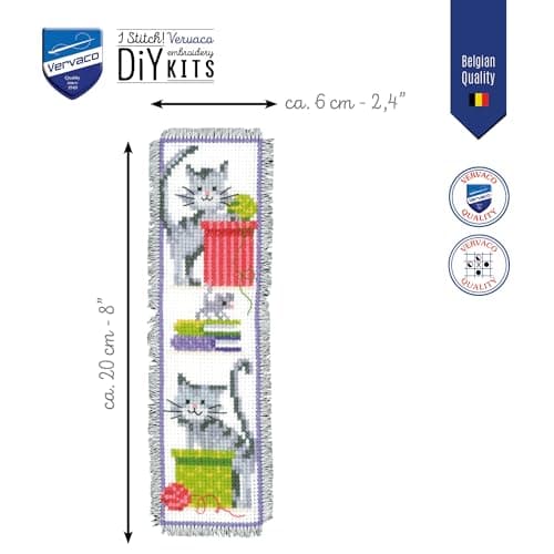 Thumbnail 1 de Vervaco Kit crochet compté 6x20 cm ⚙