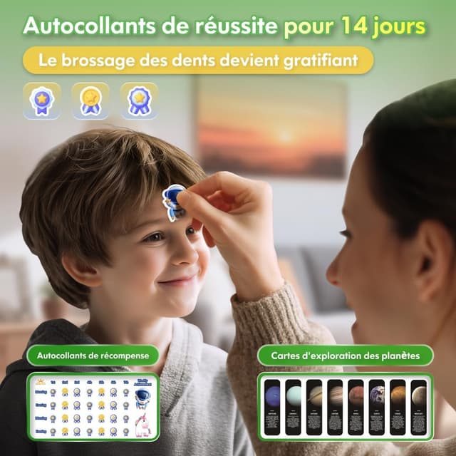 Thumbnail 5 de Dada-Tech Brosse à dents enfant 31000 vib/min 🦷