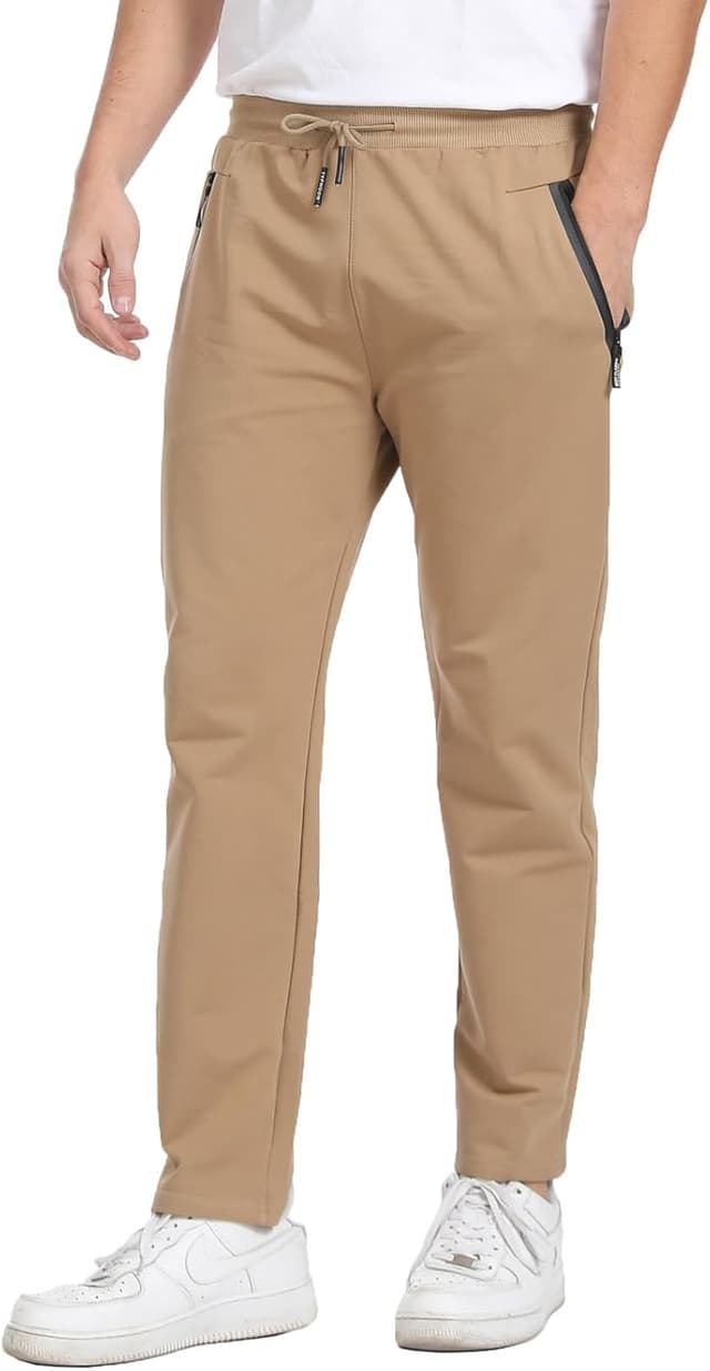 Thumbnail 6 de JustSun Jogginghose Herren – Trainingshose aus Baumwolle mit Reißverschlusstaschen