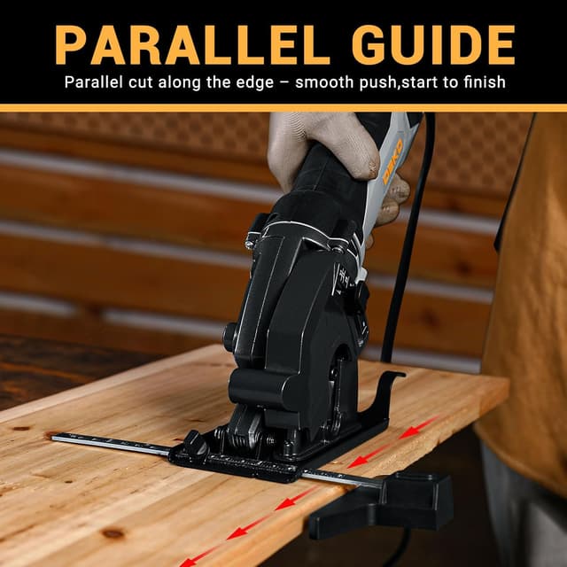 Detalle 2 de DEKOPRO Mini Circular Saw 600W 85mm