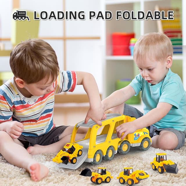 Thumbnail 2 de Veslier 5-in-1 Construction Truck Toy