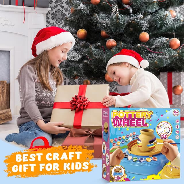 Thumbnail 6 de TingingYuli Plato de alfarería para niños 8-12 años