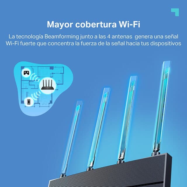 Thumbnail 4 de TP-LINK Archer AX12 Router Wi‑Fi 6, 1.500 Mbps