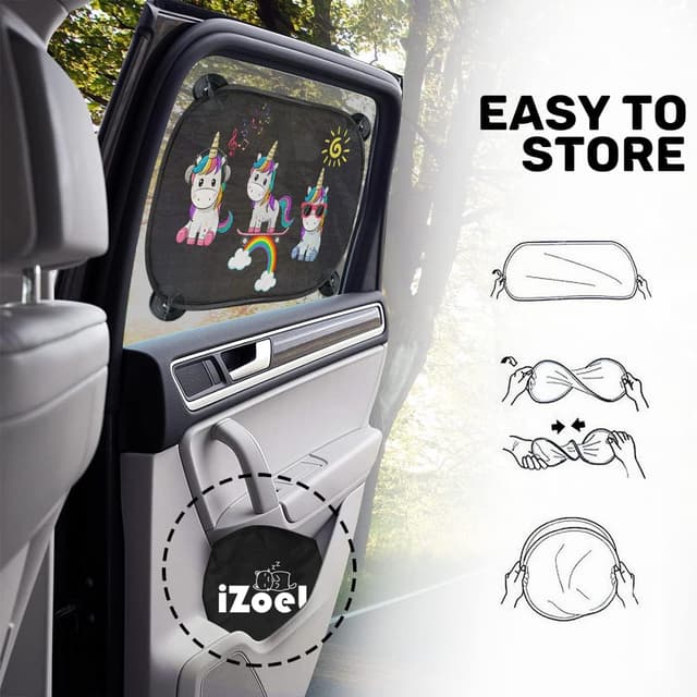 Thumbnail 3 de iZoeL Sonnenschutz Auto Baby UV Schutz 2er Pack