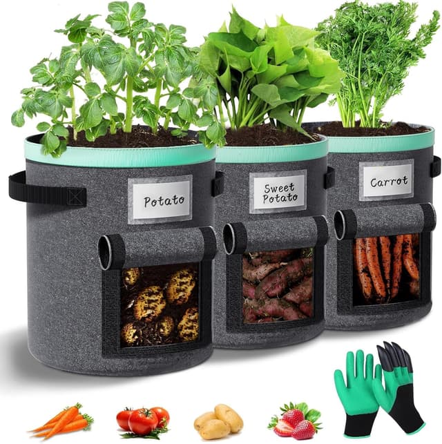 Thumbnail 6 de Paerduo Kartoffel Pflanzsack 50 Liter