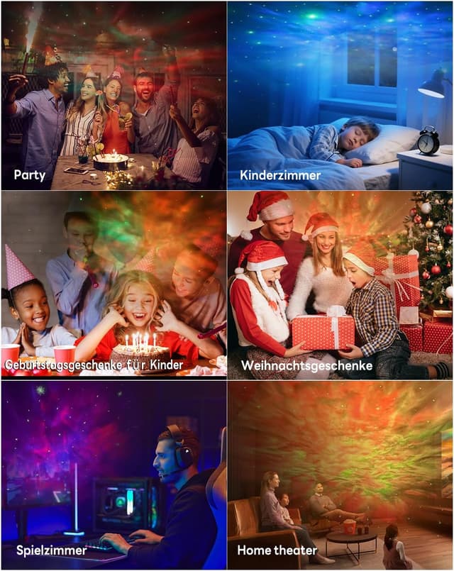 Thumbnail 6 de MYSTILUCK Sternenhimmel Projektor