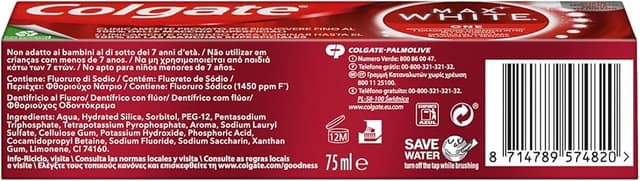 Thumbnail 2 de Colgate Max White One dentífrico 75 ml