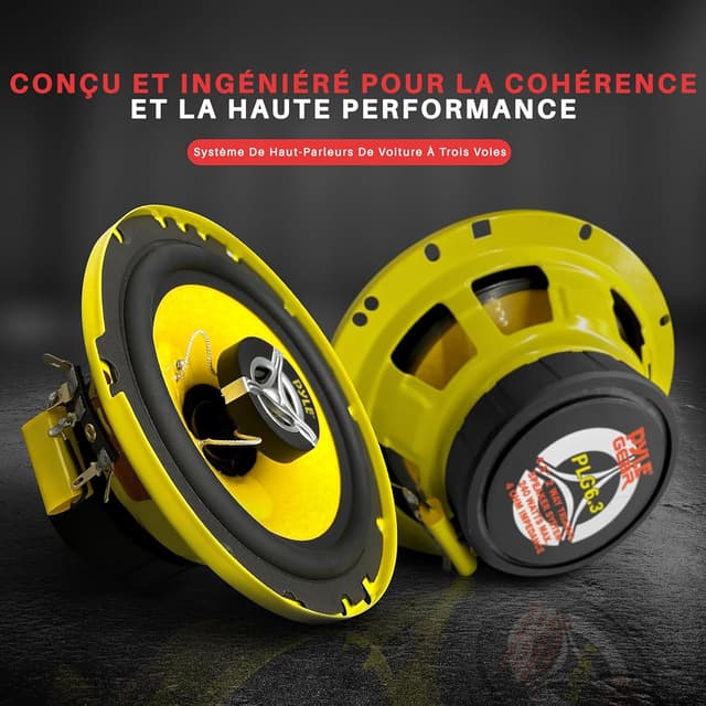 Thumbnail 4 de Pyle 3 Voies 16,5 cm coaxial 280W