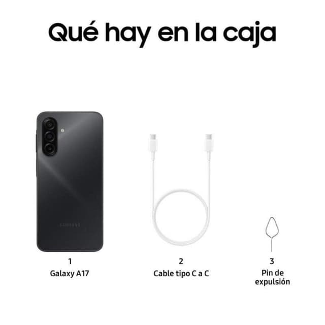 Detalle de Samsung Galaxy A17 LTE 4GB/128GB 90 Hz