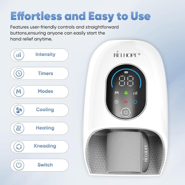 Thumbnail 6 de Hand Massage Device 3000mAh with Heat Therapy