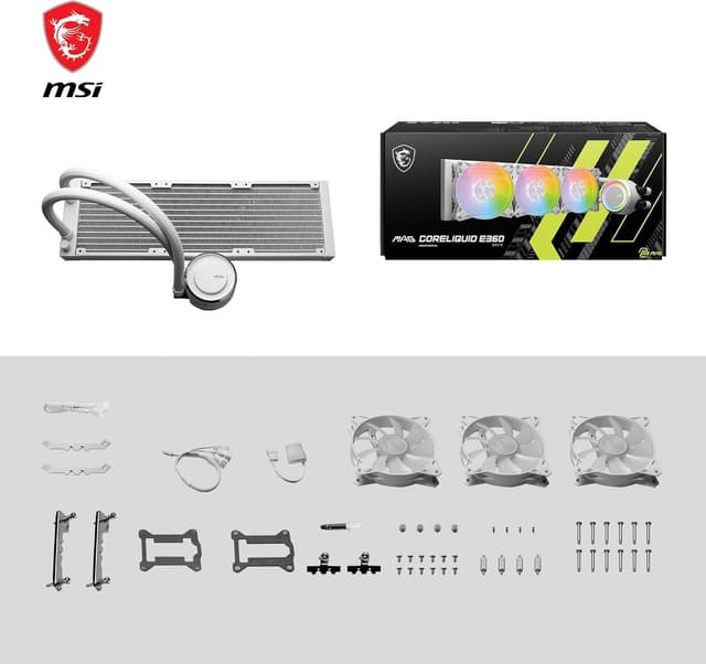 Thumbnail 6 de MSI MAG CORELIQUID E360 refroidissement CPU