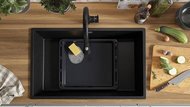 Thumbnail 5 de PRIMAGRAN London Slim S309 76x47 cm fregadero grafito