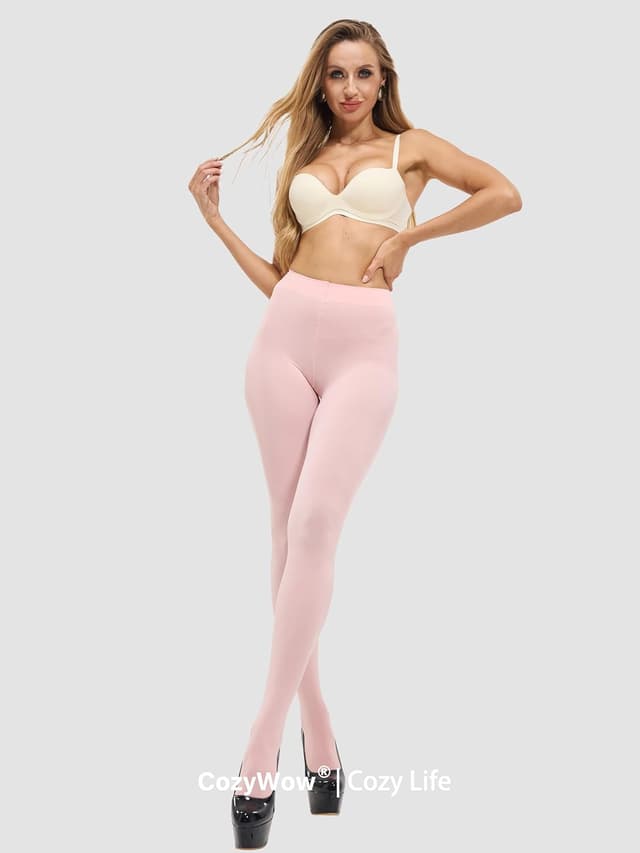 Thumbnail 5 de CozyWow Collants semi-opaques 80D couleur unie