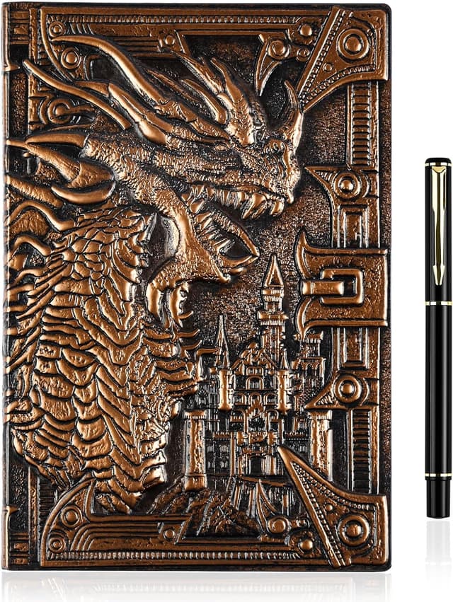 Detalle de OFFCUP Diario in pelle A5 📓