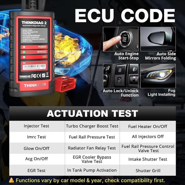 Detalle de Thinkdiag2 OBD2 Diagnostic Scanner with CAN-FD