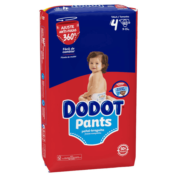 Thumbnail 1 de Dodot Pants Pañal 2x62 uds T4 (9-15 kg)
