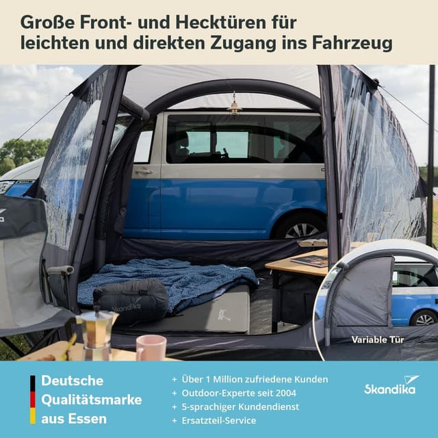 Thumbnail 6 de Skandika Busvorzelt Aarhus Luftzelt 3000 mm