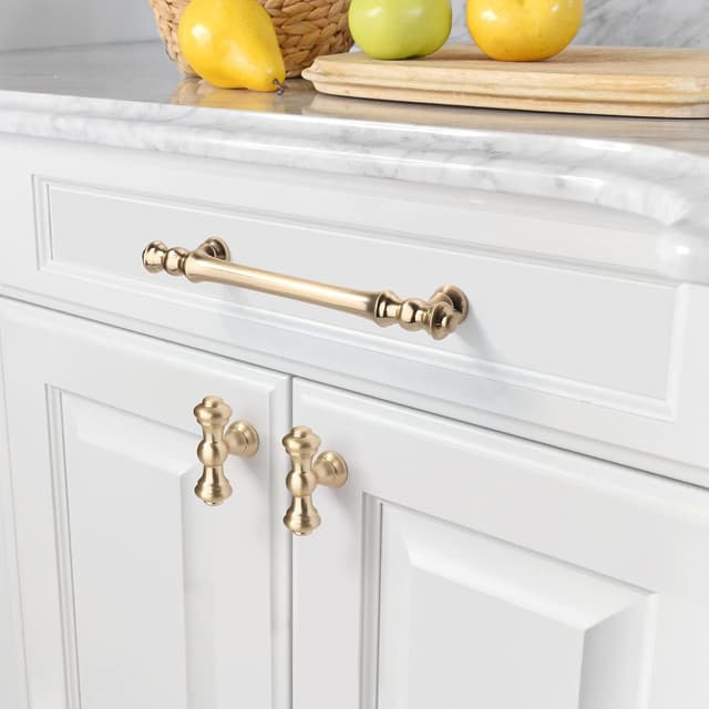 Detalle de Amerdeco maniglie cucina 128 mm, 6 pezzi