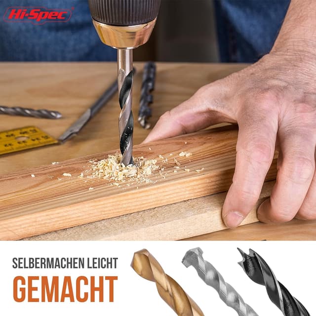 Thumbnail 4 de Hi-Spec Juego de Brocas 16 piezas