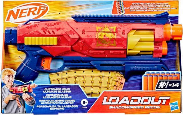 Thumbnail 2 de Nerf Loadout Shadowspeed Recon Blaster