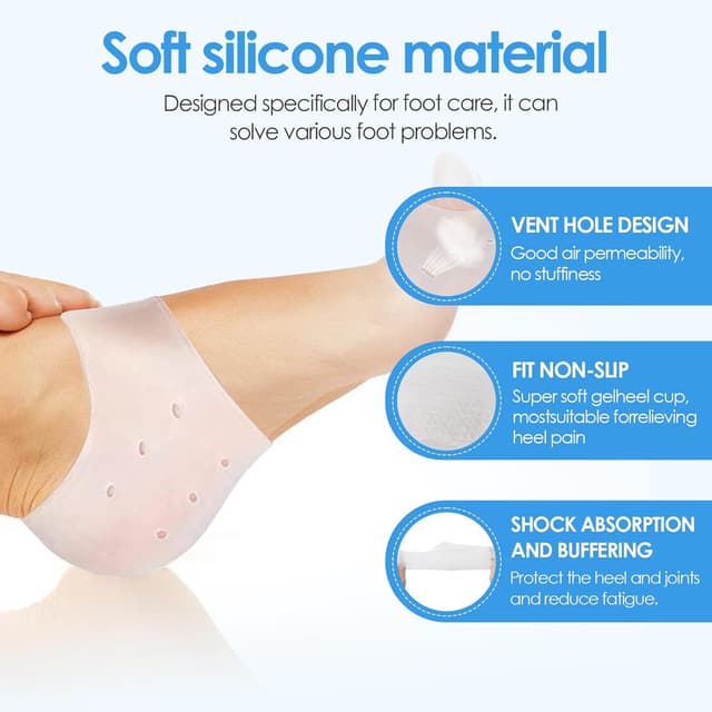 Thumbnail 1 de Taloneras de Silicona 4 piezas para Zapatos