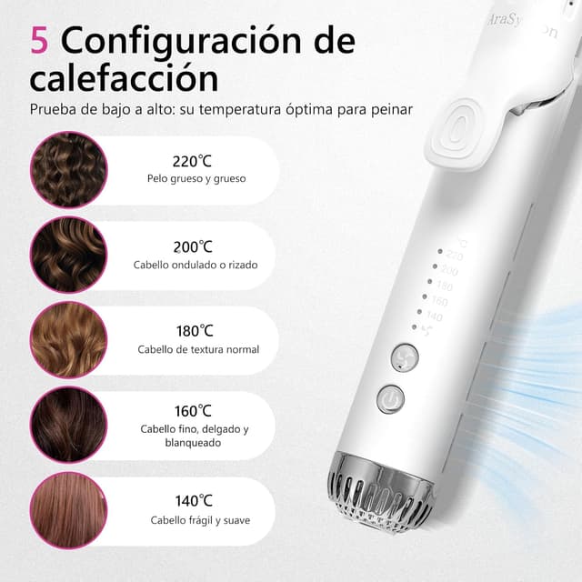 Thumbnail 3 de Arasyloen Plancha y Rizador 2 en 1