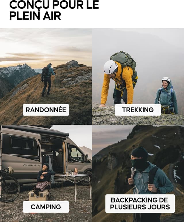 Thumbnail 3 de DANISH ENDURANCE Chaussettes Mérinos Randonnée