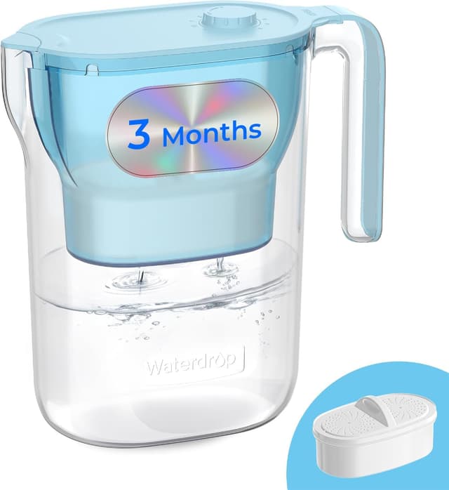 Imagen de Waterdrop 2.5L Water Filter Jug — reduces lead and fluoride 💧 en OfertitasTOP