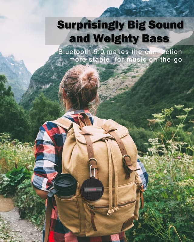 Detalle de Inwa Cassa Bluetooth portatile con display velocità, IP65 e vivavoce