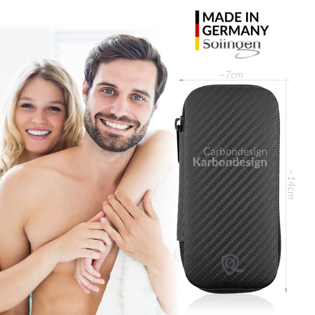 Detalle 2 de marQus Solingen Maniküre-Set (7-teilig) für Damen & Herren mit Nagelzange – Made in Germany