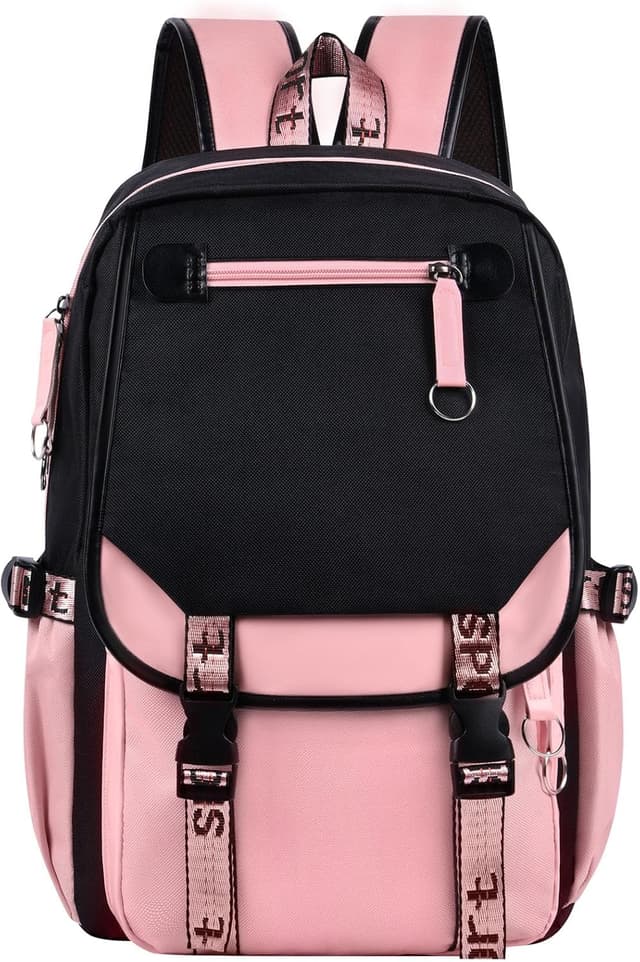 Detalle 2 de Sac à dos enfant Aucuu pour école maternelle et sorties — cartable fille imperméable, grande capacité