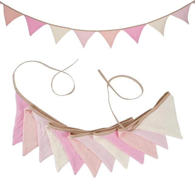 Detalle de G2PLUS muslin bunting 2.8m