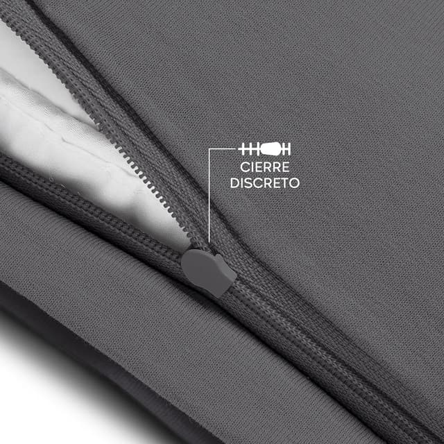 Thumbnail 3 de Twinzen® Funda de Almohada 40x80 ✨ Juego de 2, Algodón Jersey