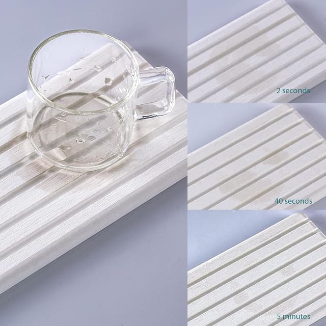 Thumbnail 6 de NiuYichee Diatomite Coaster 12.2" for Bathroom